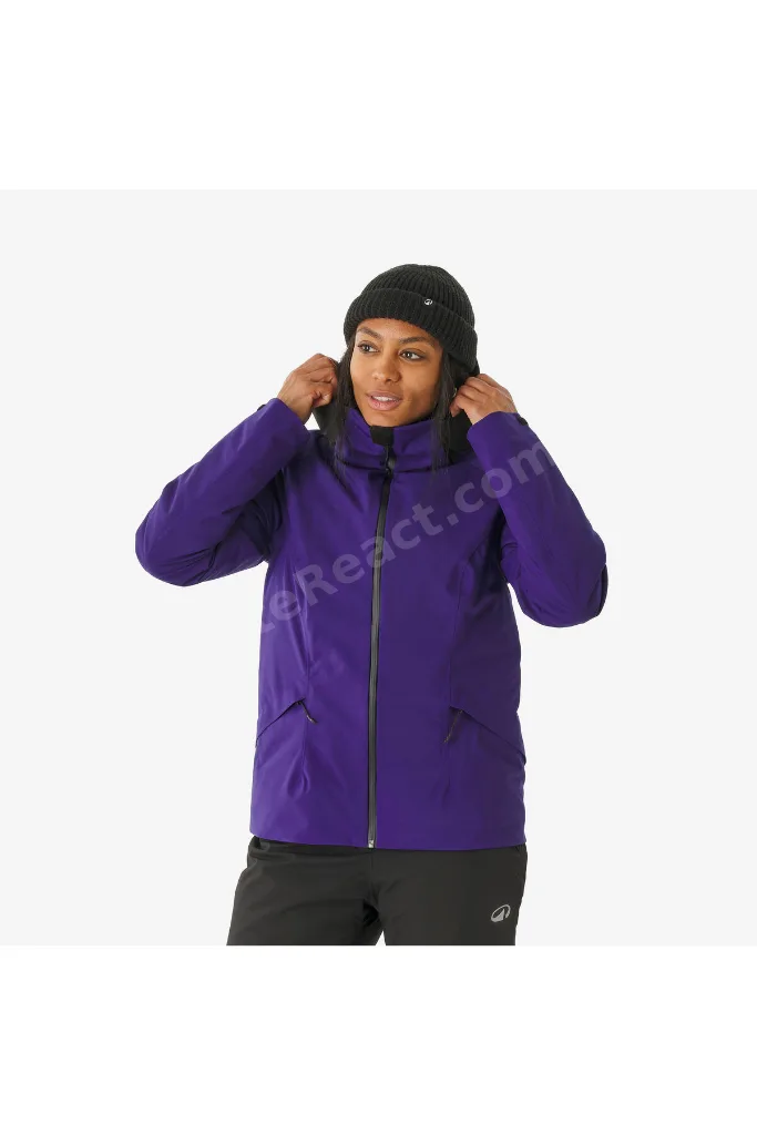 Wedze Kadın Kayak/Snowboard Montu - Mor - 500