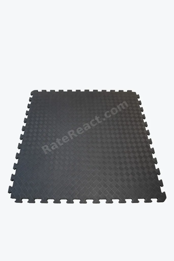 26 mm 100 cm X 100 Cm Yer Matı Tek Renk Siyah