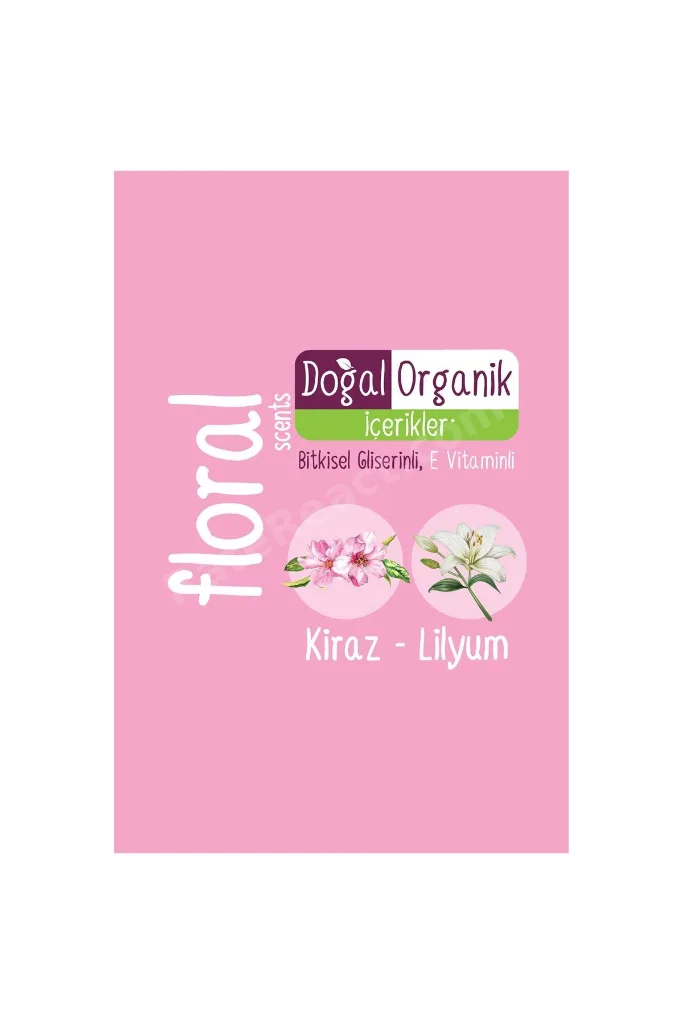 Floral Kişisel Bakım Havlusu 3x100 (300 Yaprak)
