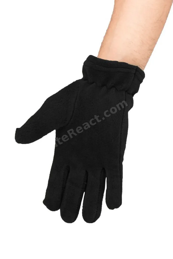 Saturnde Astronot Unisex Polar Uzun Eldiven