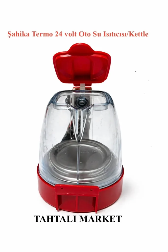 Şahika 24 Volt Kamyon Ve Tır Için Oto Kettle Oto Su Isıtıcısı (GİZLİ REZİSTANS)