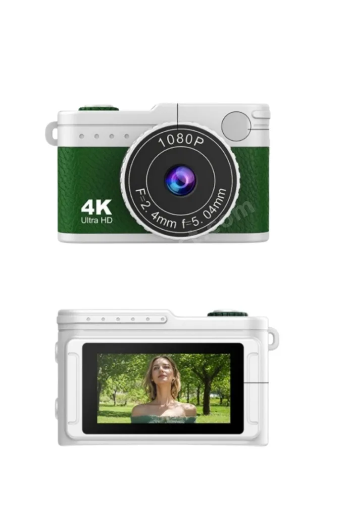 1080P HD Mini Dijital Kamera IPS Ekranlı Taşınabilir Fotoğraf Makinesi