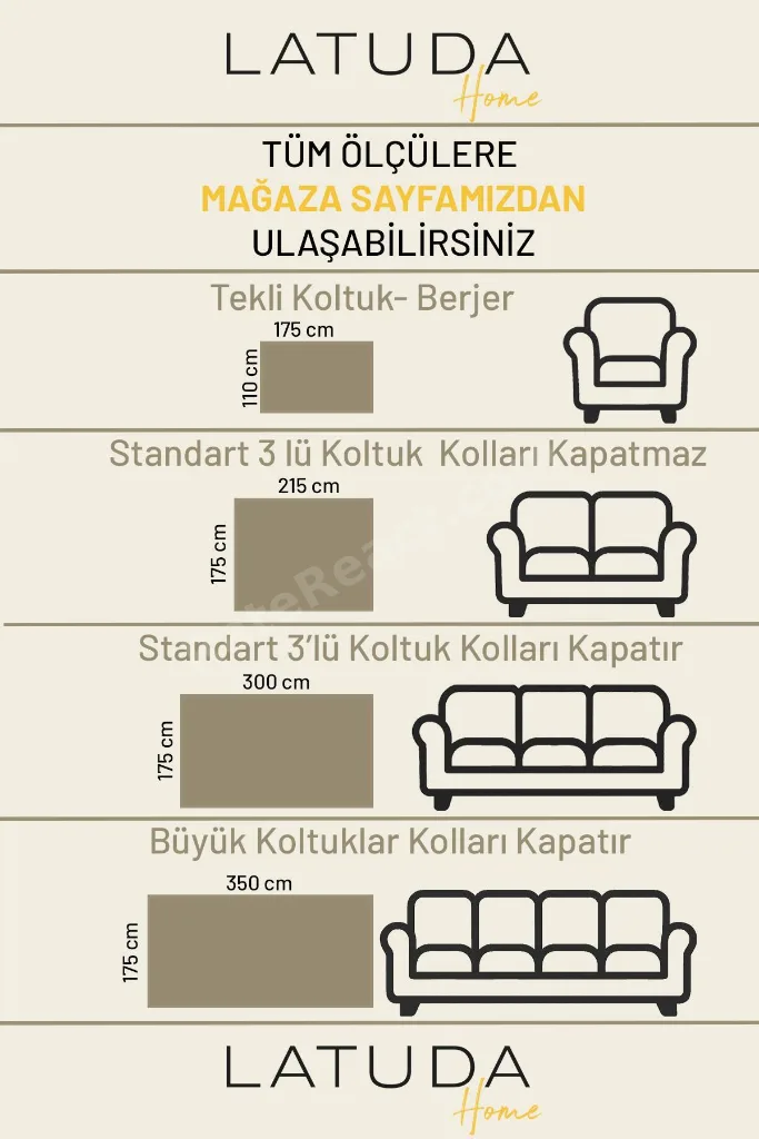 Ponela Koltuk Örtüsü Kaymaz Bohem Punch Kabartmalı 3 Boyutlu 175x300 cm ( Large ) Kaymaz, Ekru