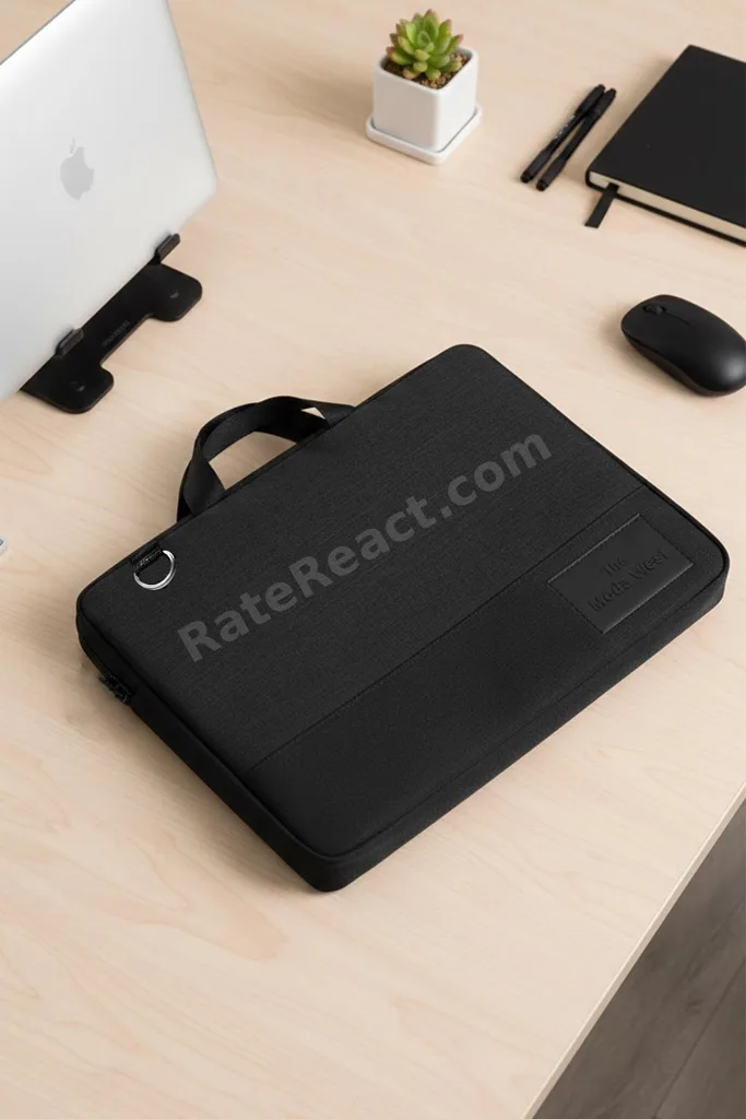 Siyah Organizer 15,6-16,1 Inç Omuz Askılı Notebook Bilgisayar Çantası/15