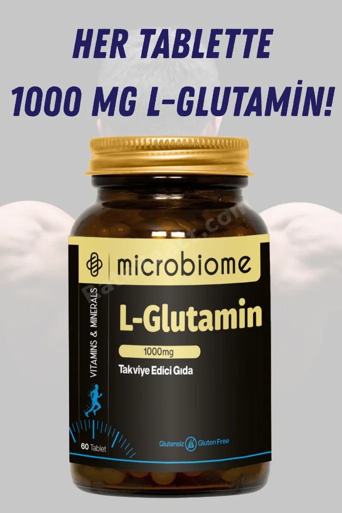 L-glutamin Tek Talbette 1000 Mg L-Glutamin 60 Tablet Aminoasit Amino Asit (L-GLUTAMİNE)