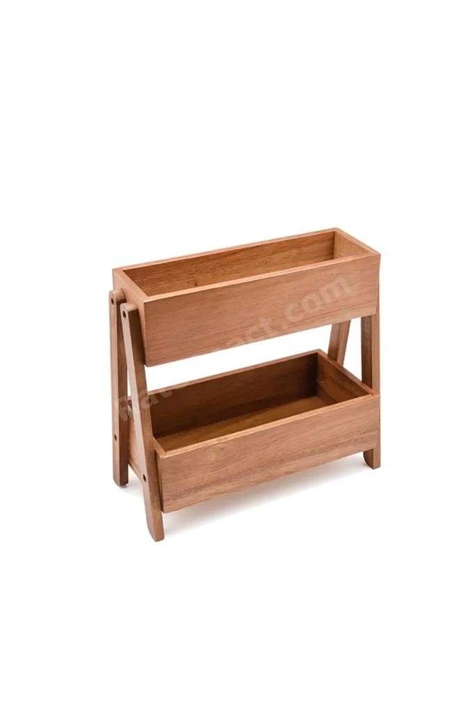 AKASYA 2 KATLI ORGANİZER 27X12X25CM