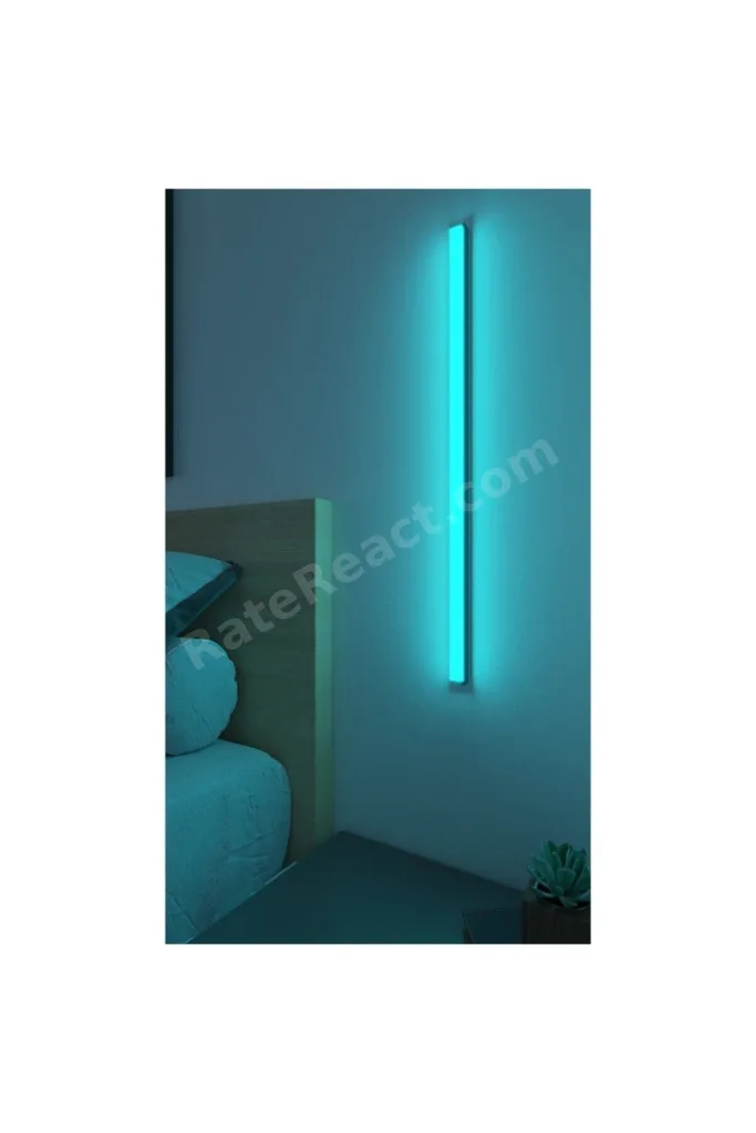 Mini Uzaktan Kumandalı 2'li Led Abajur Gece Lambası Rgb Yuksek Işık Sistemi