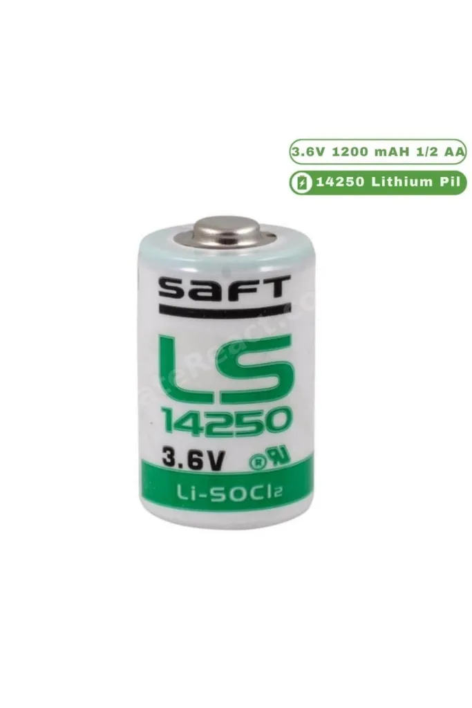 LS14250 - 1/2 AA 3.6V Li-SOCI2 Lityum Pil