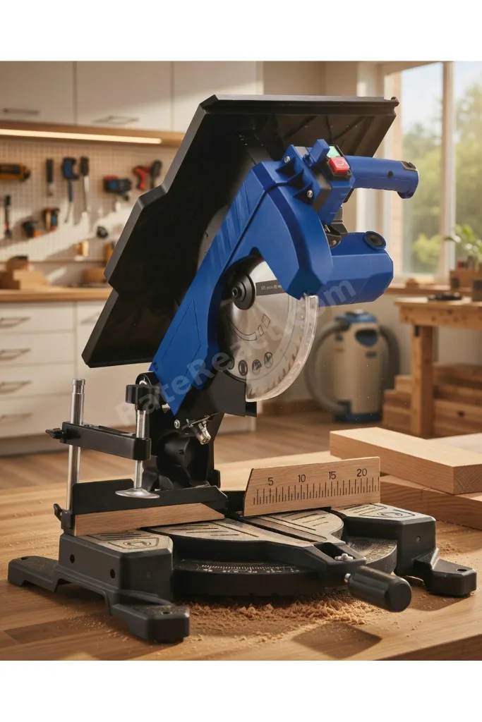 IBL-GTS305 Gönye Kesme Makinesi 305mm 1800W | Üstten Tablalı | Lazerli | Profesyonel Kesim Testeresi