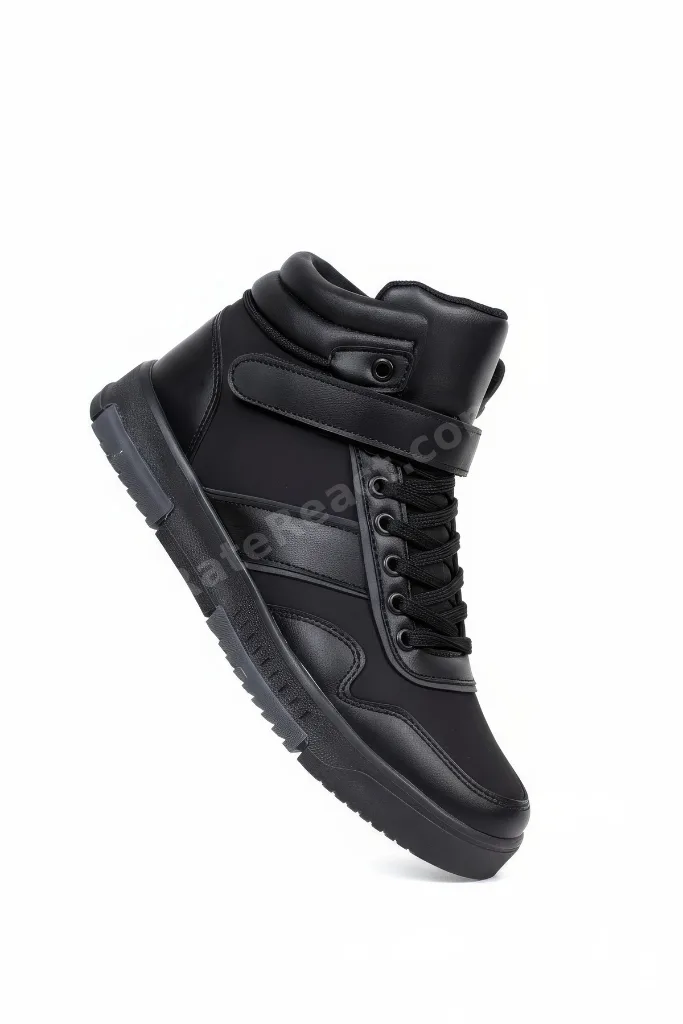 Siyah Siyah Erkek Sneaker Bot 00122935