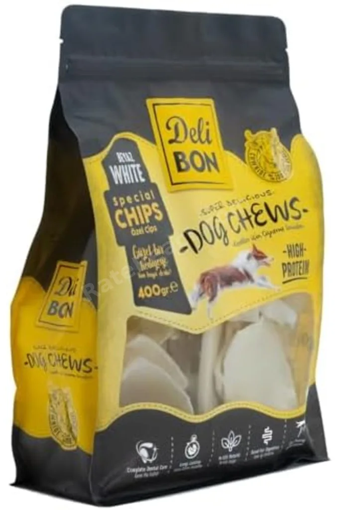 TTKTEKNOLOJİ Doggie Delibon Deri Cips, 400Gr, Beyaz, 400Gr TTKTEKNOLOJİ 2026 395519