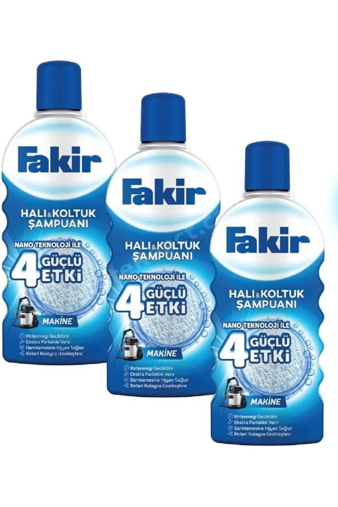 TTKTEKNOLOJİ Halı Şampuanı (Makineler İçin) 1000 Ml x 3 Adet TTKTEKNOLOJİ 2026 395519