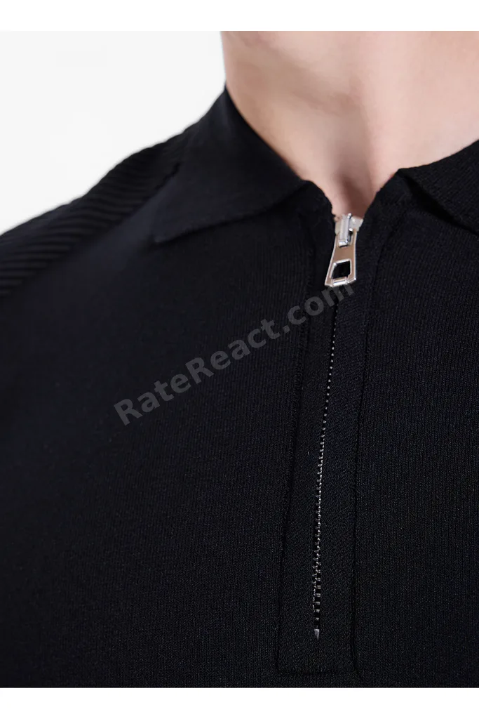 Siyah Erkek Slim Fit Kazak GU26MSS04030