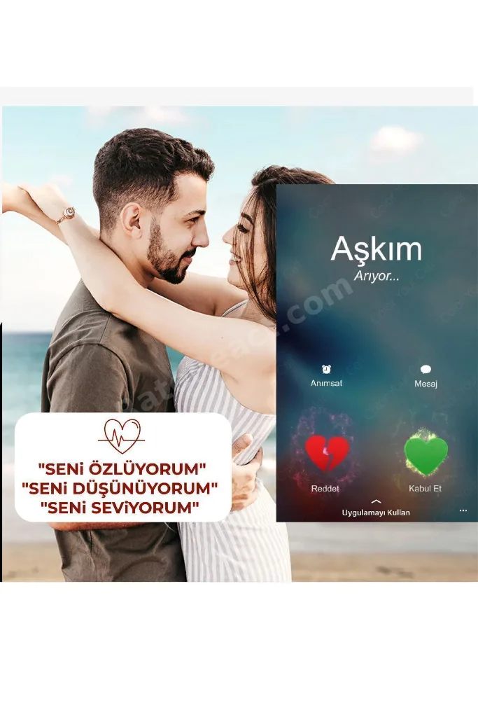 Mesafe Bilekliği - Akıllı Dokunmatik Sevgililer Bilekliği