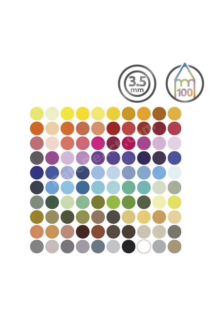 Chromaflow 100 LÜ Kuru Boya Kalem Seti / 2306262