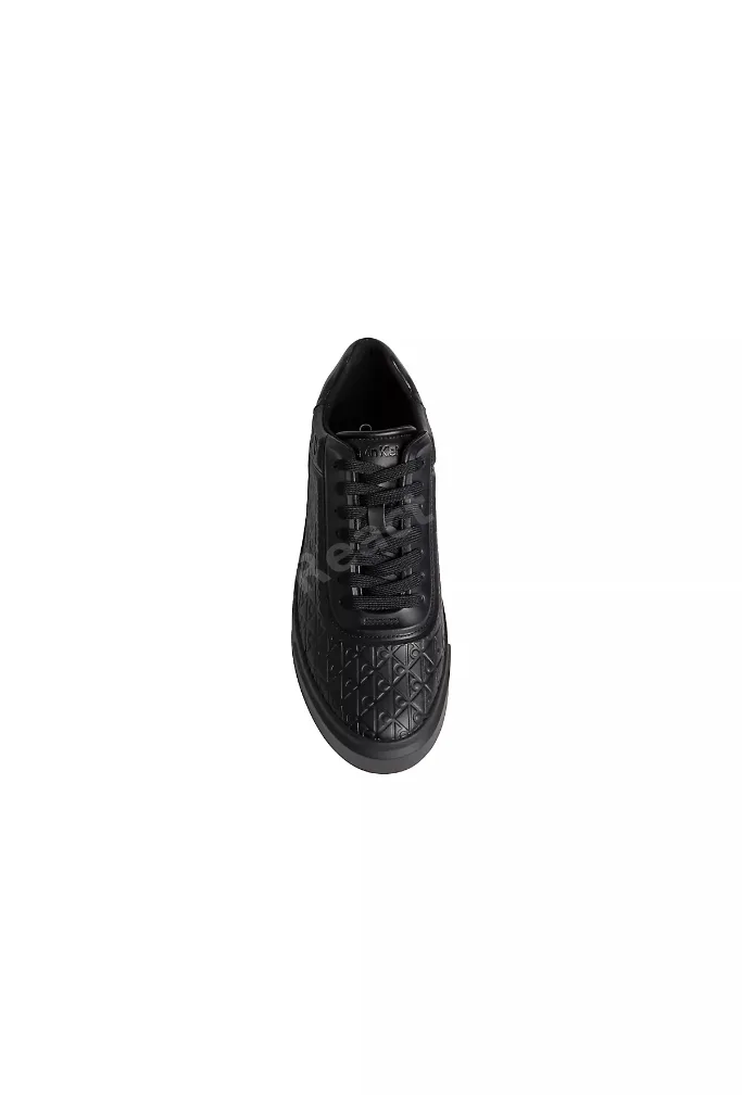 Erkek Marka Logolu Günlük Kullanıma Uygun Siyah Sneaker HM0HM02132 0GT