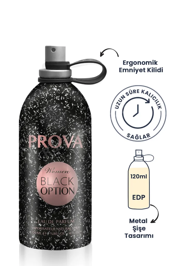 Black Option Ve La Vista L Edp Kadın Parfüm Seti 2 X 120 ml