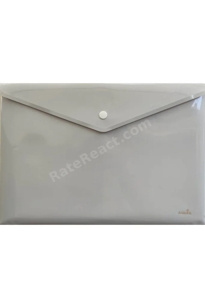 A4 Çıtçıtlı Zarf Dosya 5 Renk Pastel Renkler