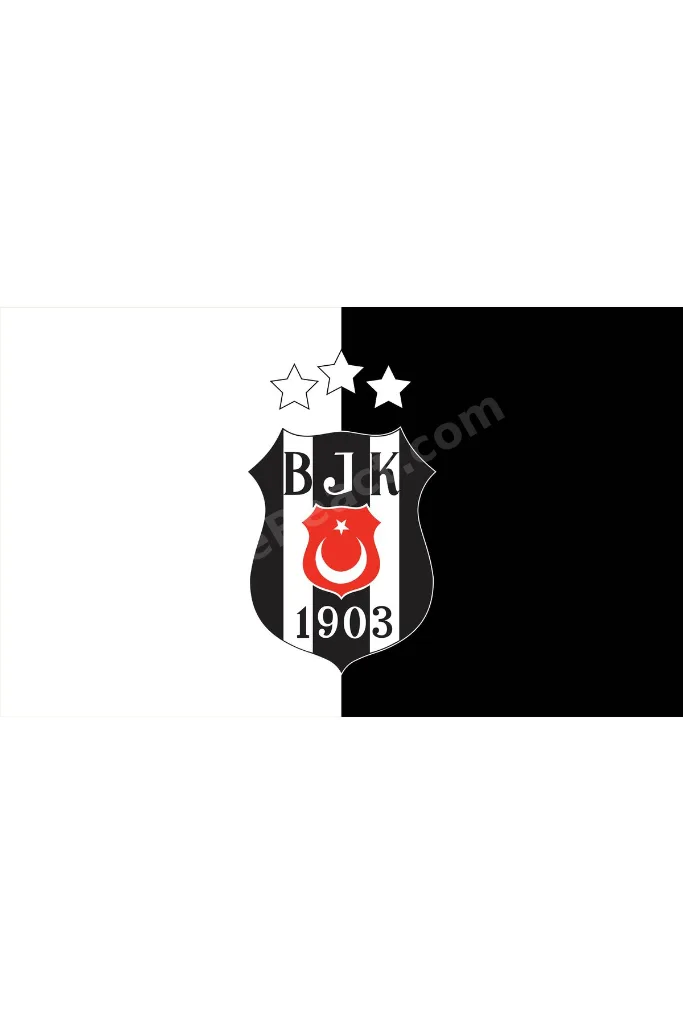 100x60 BJK BAYRAK - RAŞEL KUMAŞ