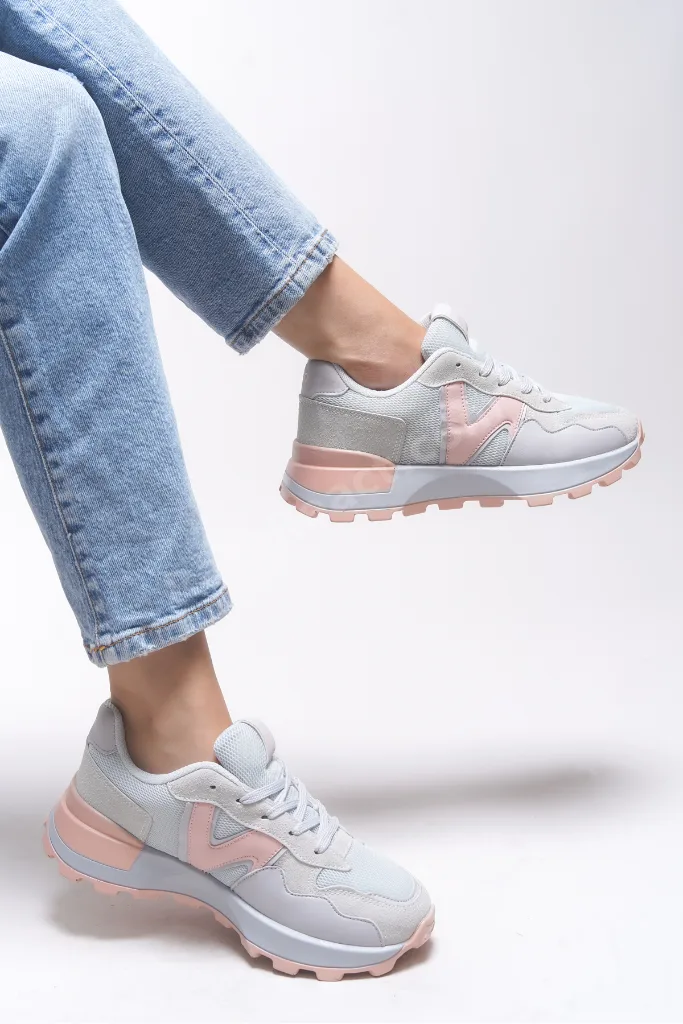 Kadın Sneaker 001210 Buz Somon