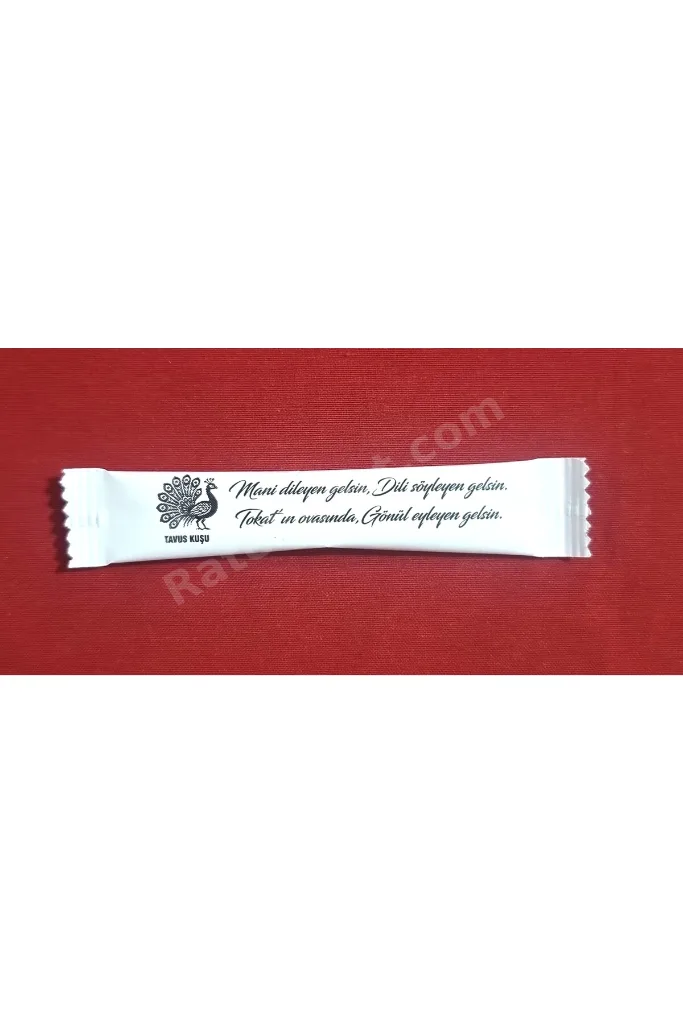 stick şeker. Yöresel Manilerimiz serisi. Net:3 Kg. ( 3 gr.e x 1000 Adet.e.)