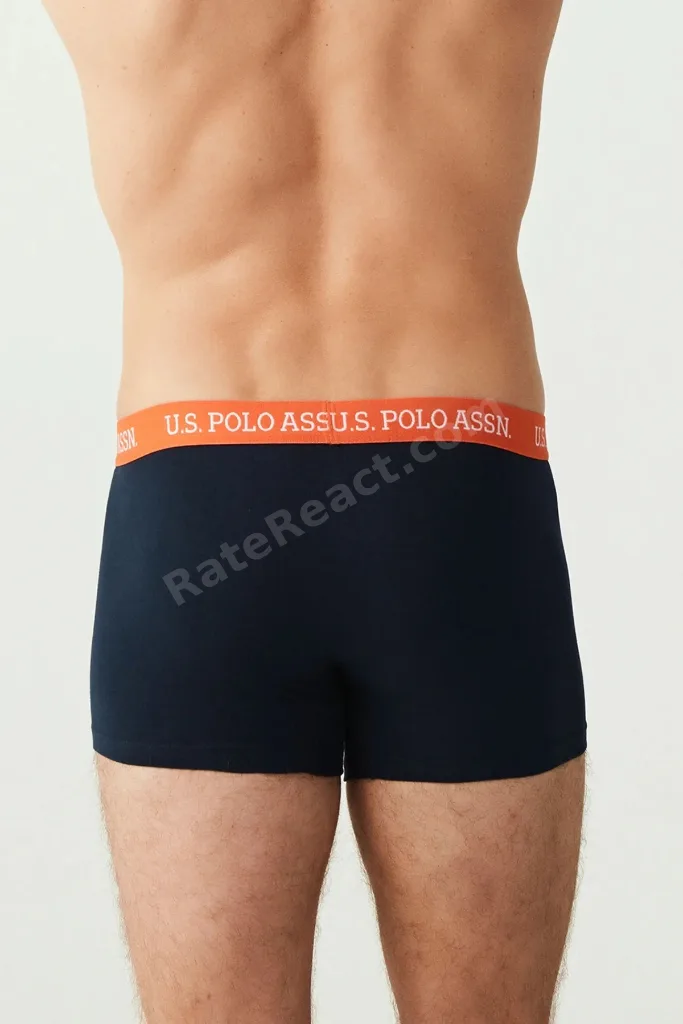 Erkek Lacivert 3 Lü Boxer