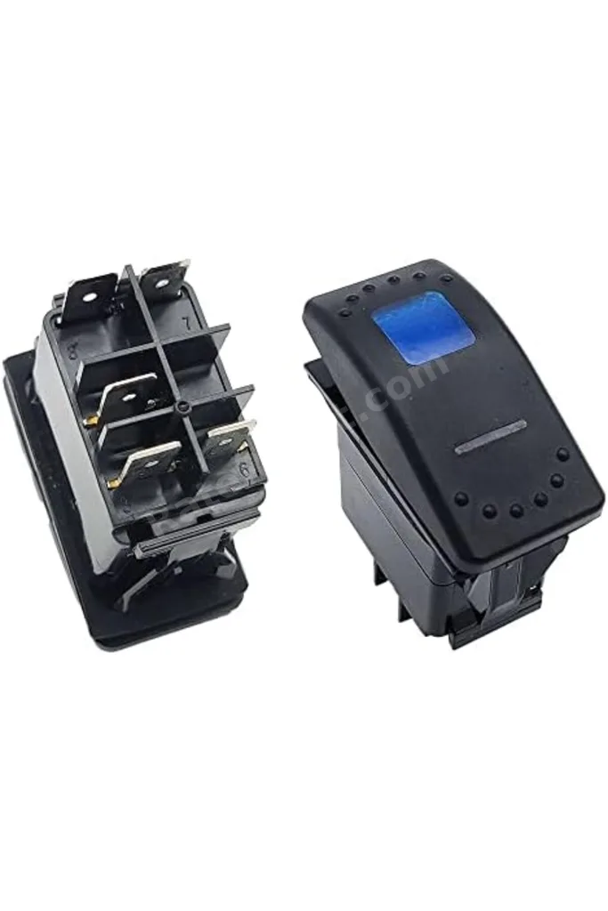 TTKTEKNOLOJİ Su Geçirmez Led Işıklı On Off Anahtar - 5 Pin TTKTEKNOLOJİ 2026 395519