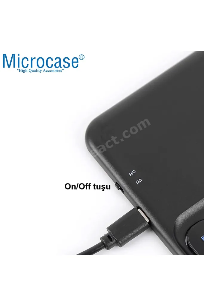 Tablet ve Telefonlar için Şarjlı Touchpadli Türkçe Bluetooth Klavye - AL2724