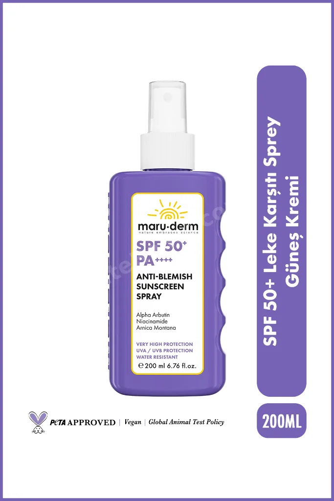 Leke Karşıtı Sprey Güneş Kremi SPF 50+ PA++++ 200 ML