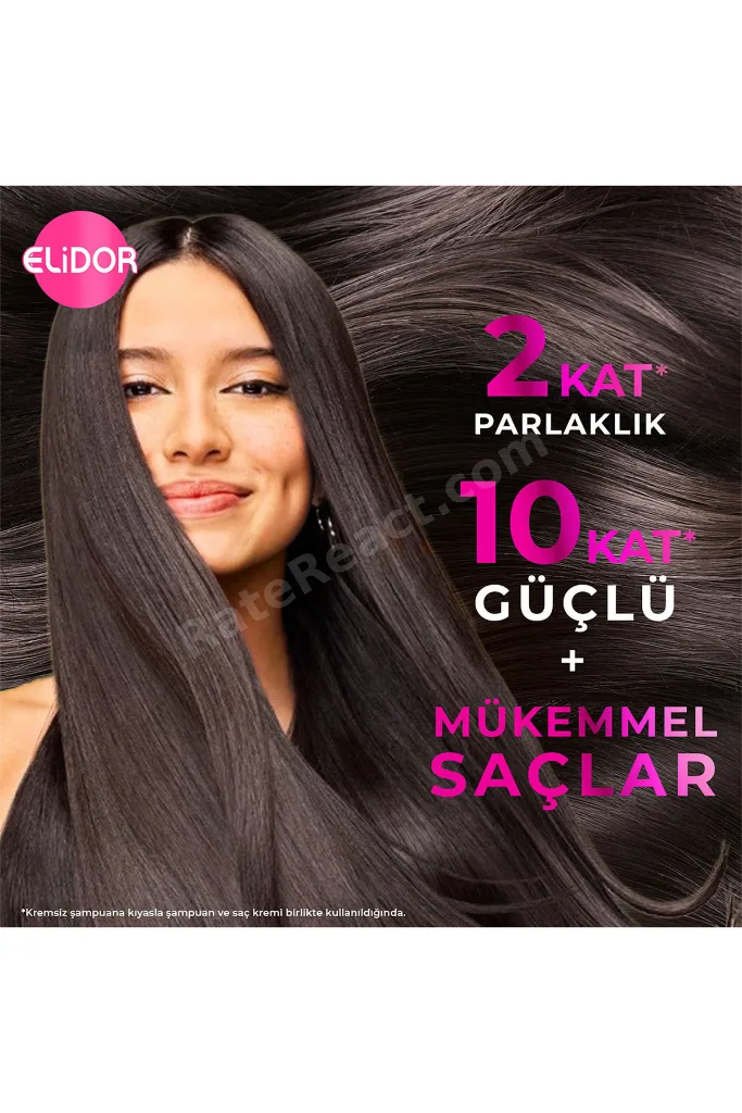 Saç Bakım Şampuanı Güçlü ve Parlak 200 ml x4