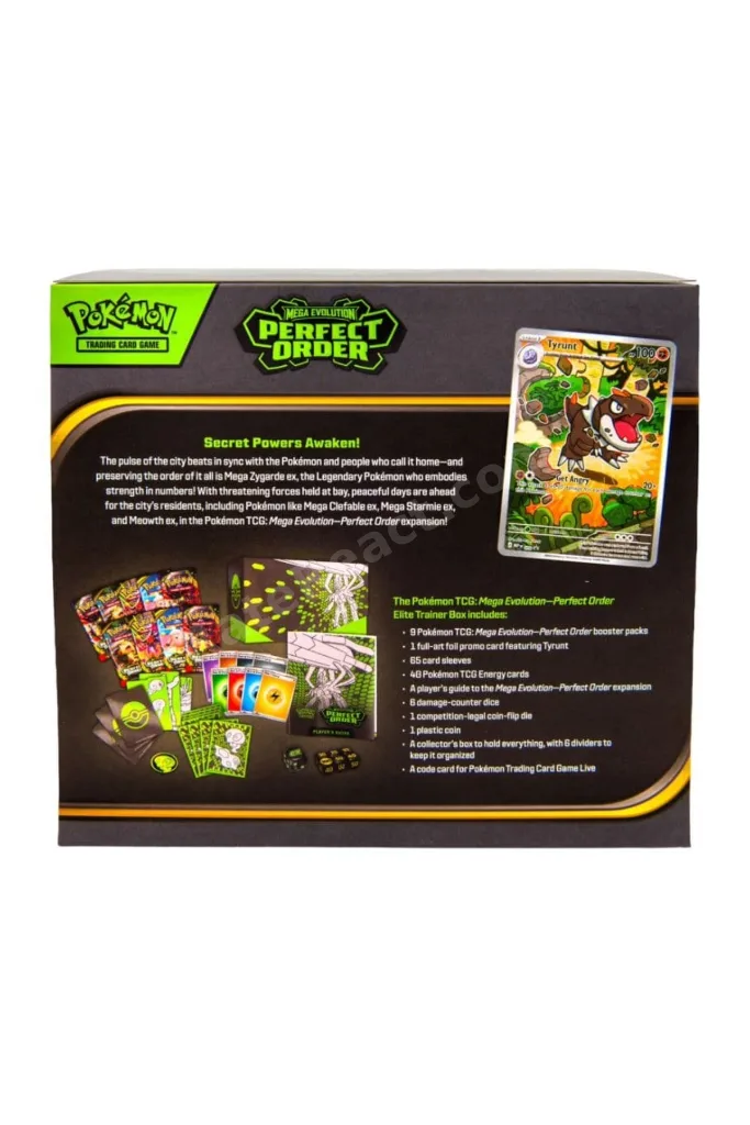 The Pokemon TCG Perfect Order Elite Trainer Box