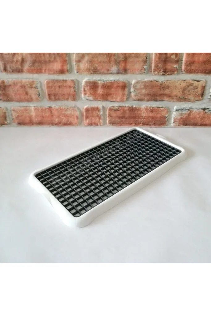 Pratik Labo Tezgah Üstü Bulaşık Kurutmalığı Süzmatik 22x40 cm