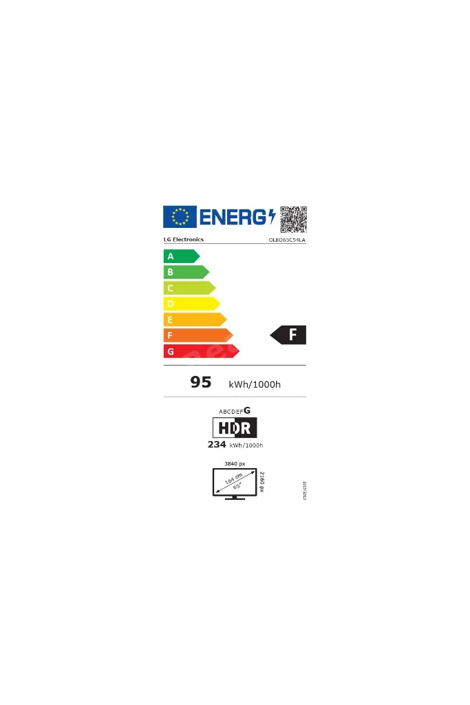 OLED65C54LA 4K Ultra HD 65'' 165 Ekran Uydu Alıcılı webOS Smart OLED Evo TV