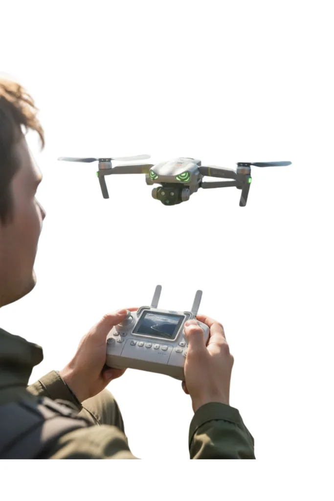 SEMEGLBL Çift Kameralı Akıllı Engel Algılamalı (212600) Katlanabilir Drone