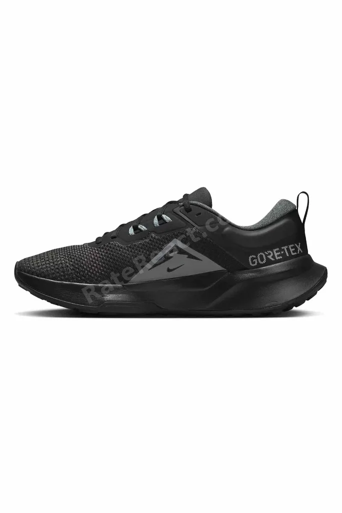 Erkek Siyah Gore-Tex Su Geçirmez Outdoor Arazi Koşu Ve Yürüyüş Ayakkabısı