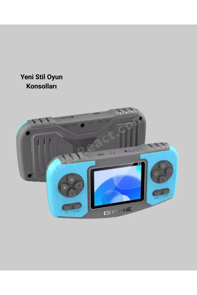 Taşınabilir Mini Video Oyun Konsolu Ergonomik Tasarım - LSNTKN-RS4937