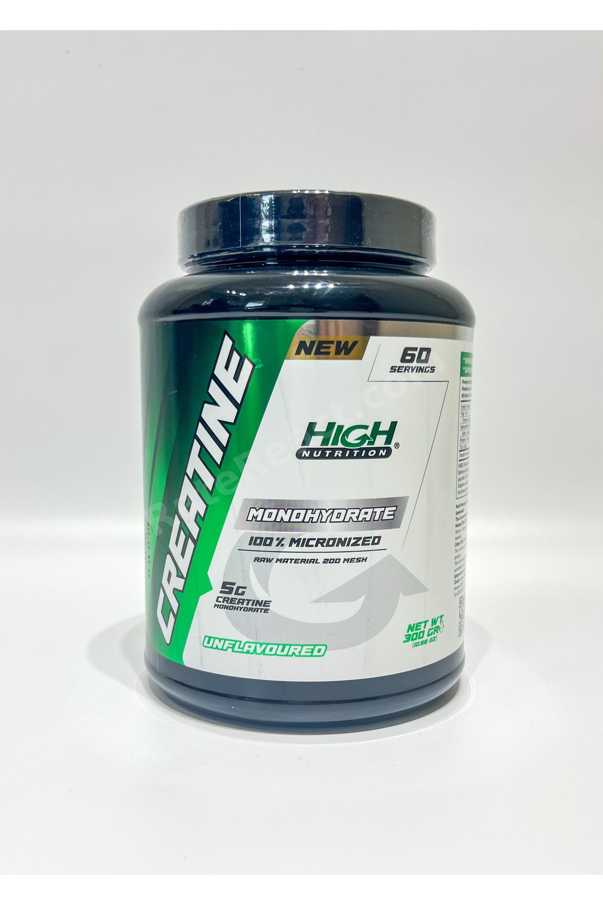 %100 Micronized Creatine Monohydrate 300 Gr 60 Servis 1 Serviste 5 Gr Kreatine