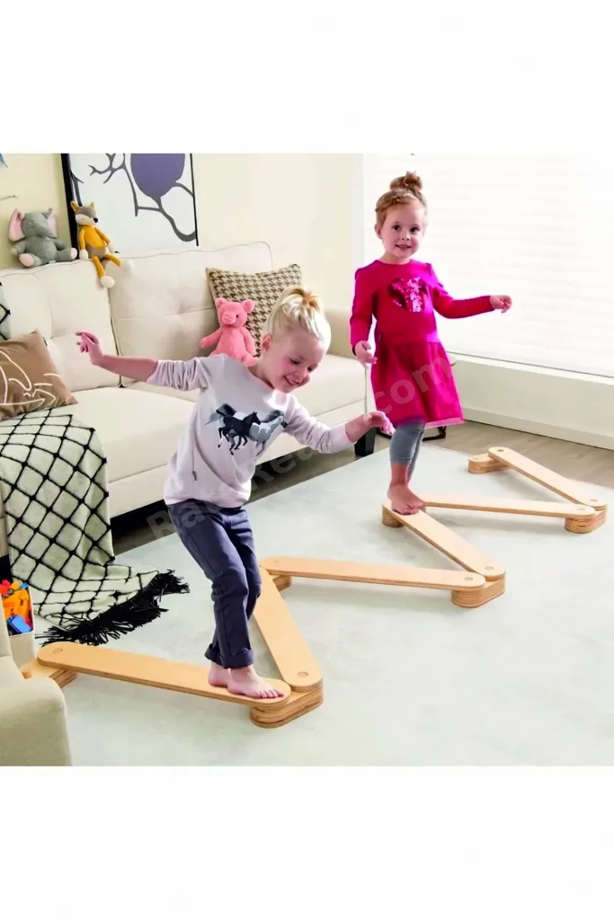 Ahşap Denge Kirişi, Denge Tahtası,oyuncak,aktivite Oyuncağı,ahsap Oyuncaklar,montessori Oyuncak