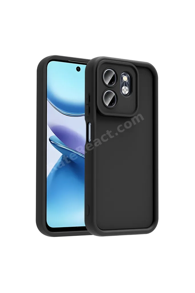 İnfinix Hot 50İ Kılıf Kamera Korumalı Darbe Emici Premium Silikon Kapak