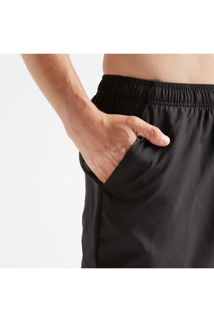 Domyos Erkek Siyah Spor Şortu 100 Fitness Kardiyo