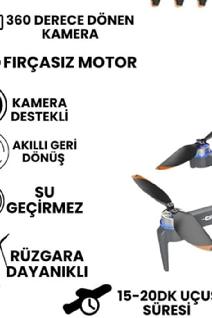 S28 GPS Drone 360' Engel Algılama Ultra Uçuş Fonksiyonları Hd Kamera S28P GPS Drone