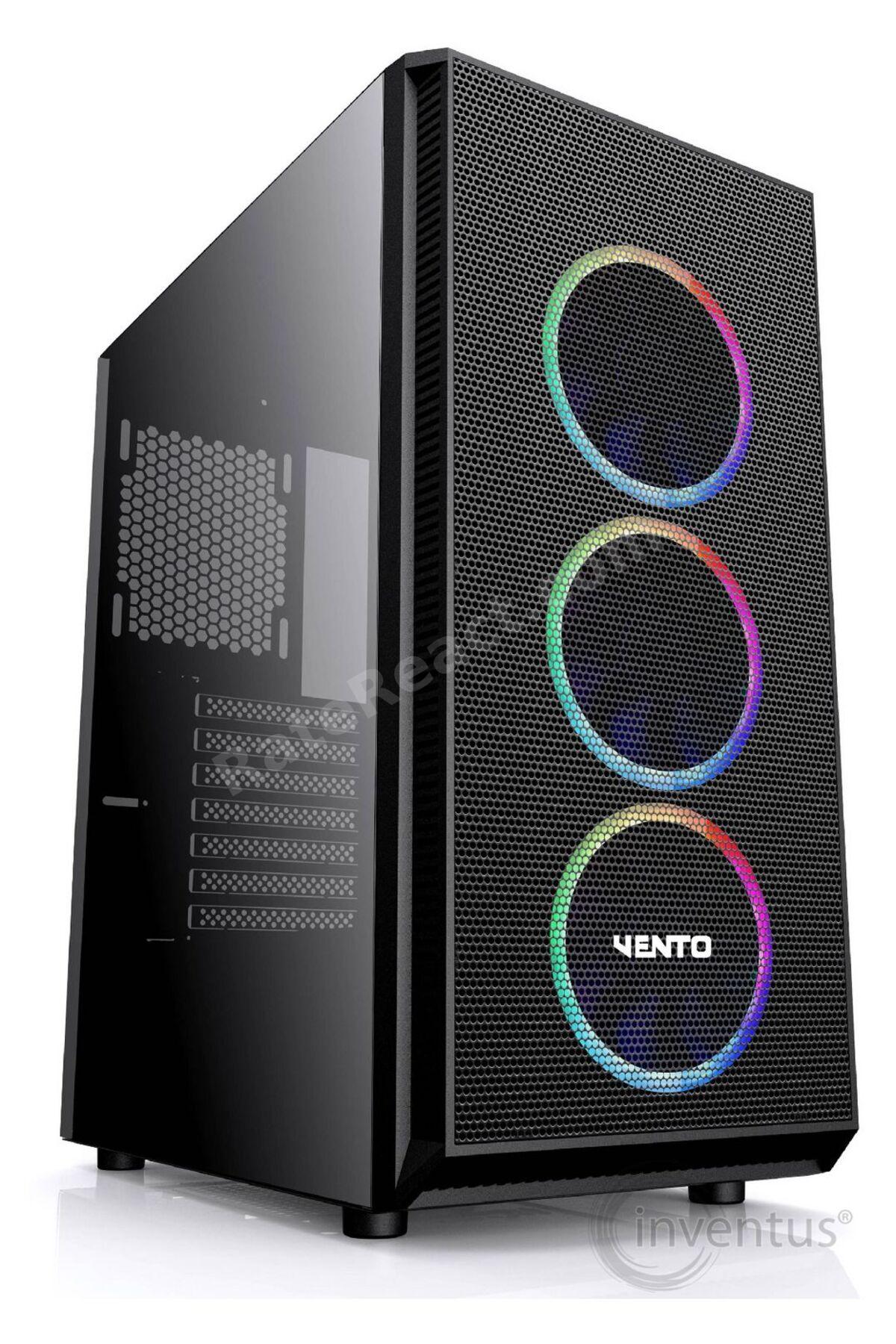 VG07F RGB Siyah Mid Tower Gaming Kasa