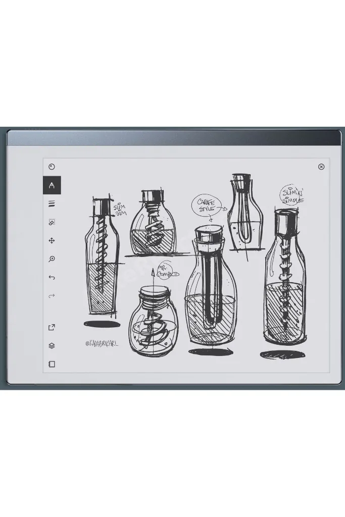 2 Paper Tablet + Marker Kalem (Silgisiz)