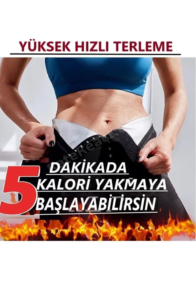 Sauna-Tayt Model Termal Agraflı Korse Etkili Tayt Zayıflatan Vücut Şekillendirici Toparlayıcı