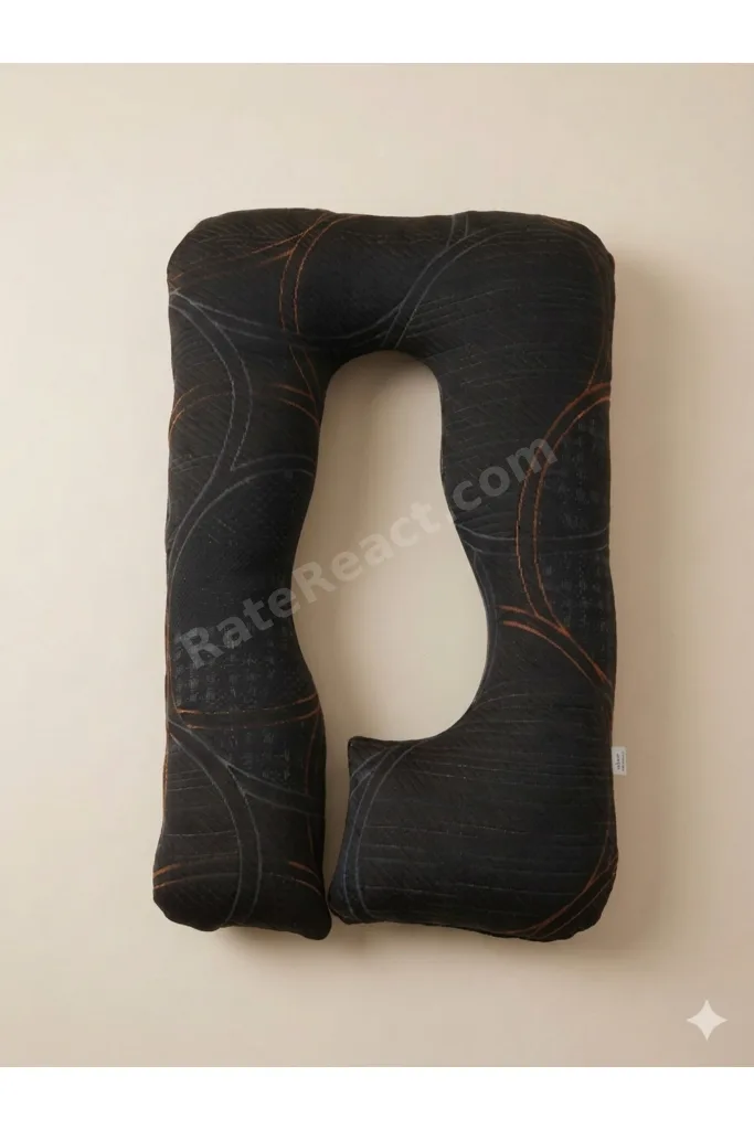 Dark Trend Huggle 5 Bölge Destekli Alerji Karşıtı Yıkanabilir Yatak Kumaşlı Hamile Yastığı