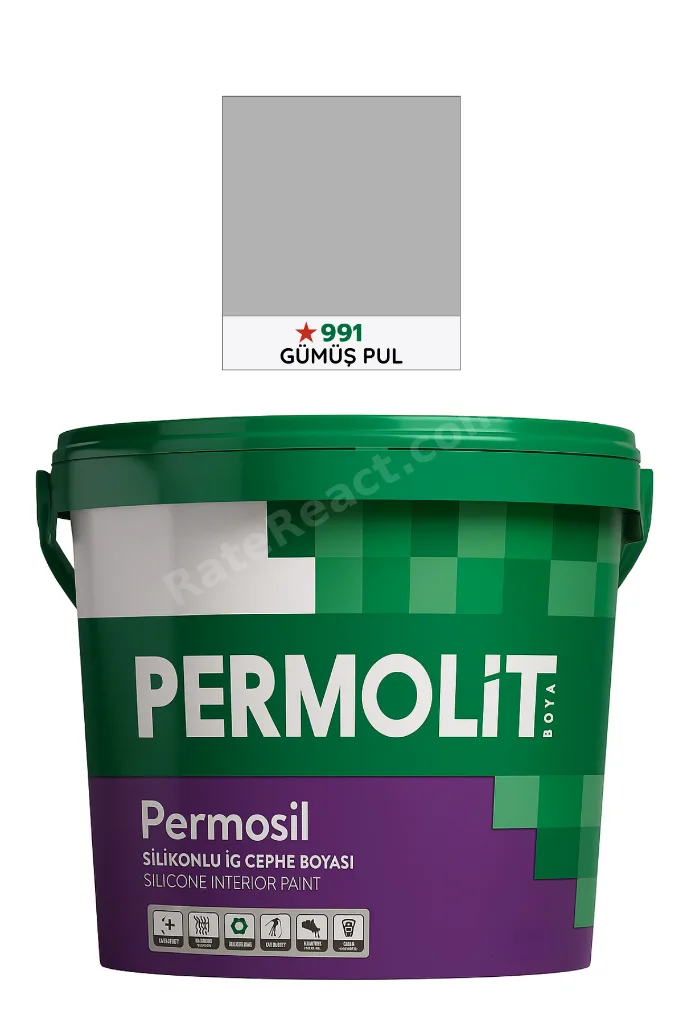 Permosil Silikonlu Silinebilir Su Bazlı İç Cephe Boyası | 3.5 Kg - 10 Kg - 20 Kg