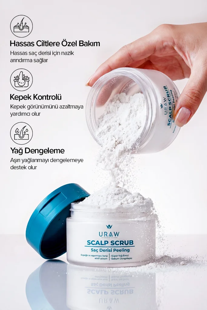 Saç Derisi Peelingi | Arındırıcı ve Dengeleyici Hair Scrub 200 ml