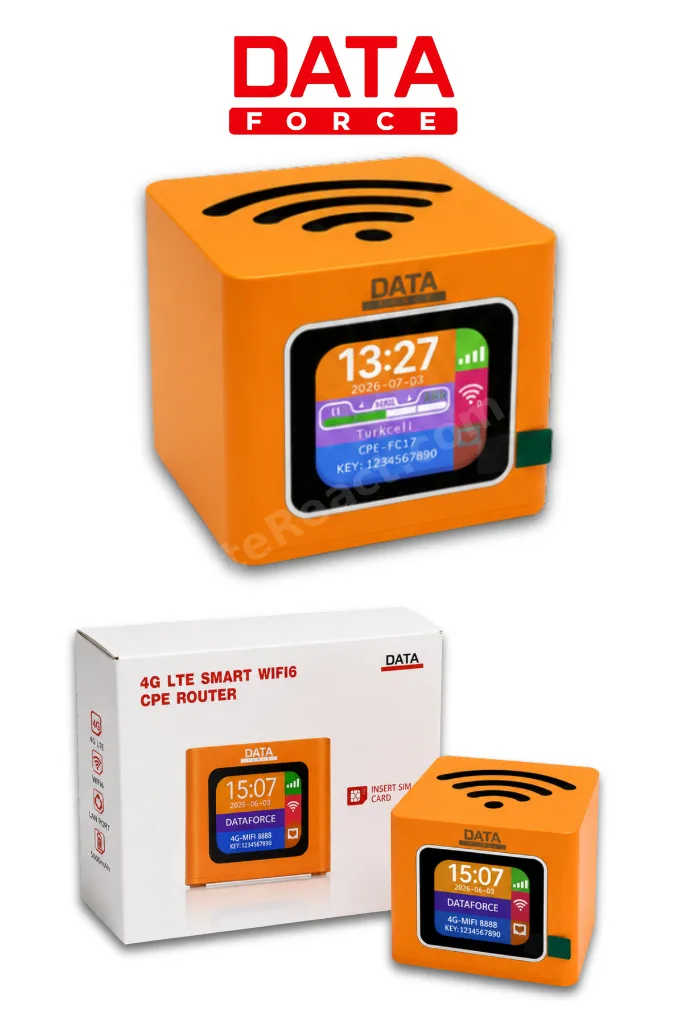Q51 4G LTE WİFİ6 TEK PORTLU ROUTER MODEM