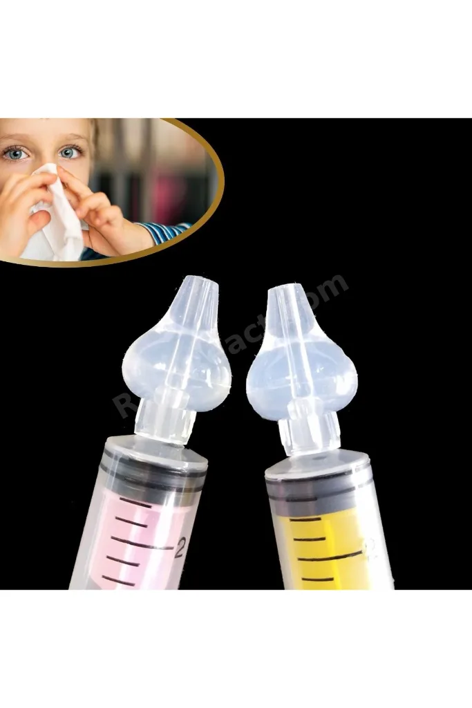 Yeniden Kullanılabilir, Manuel Burun Temizleyici 10ml Kapasiteli Burun Açıcı Şırınga (5224)