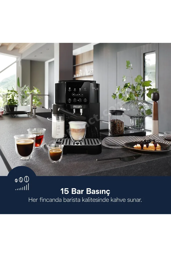 MAGNIFICA START ECAM220.60.B Tam otomatik Espresso kahve makinesi
